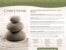 Tablet Screenshot of cairncenter.com